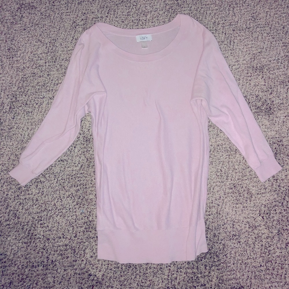 Lilac LOFT sweater